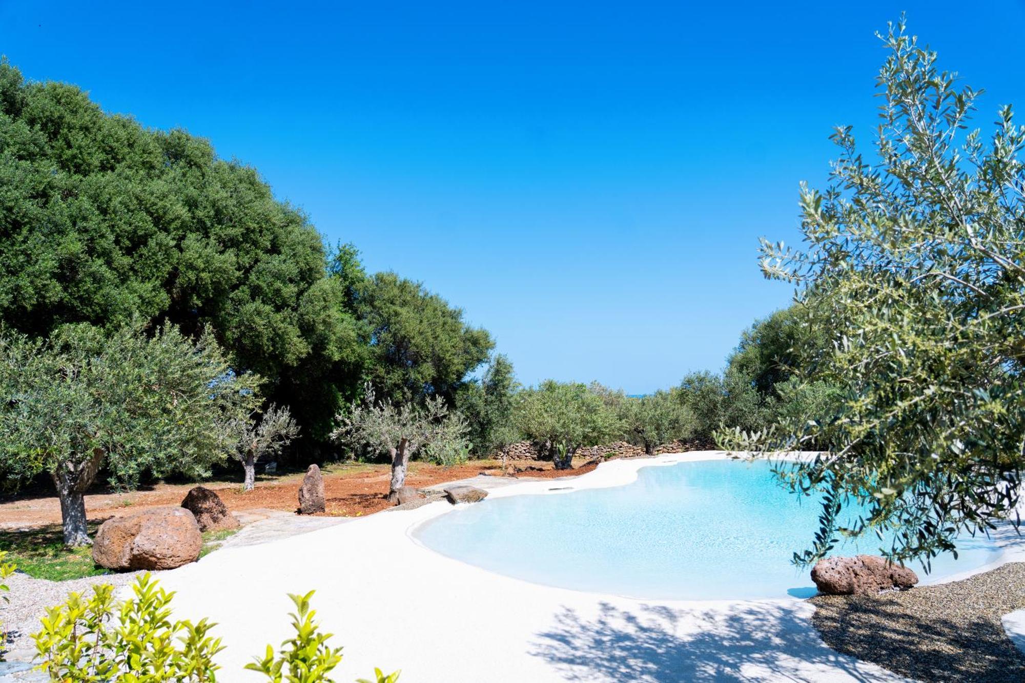 Orosei Re - Il Paradiso Degli Ulivi Con Piscina E Vista Mare Exterior photo