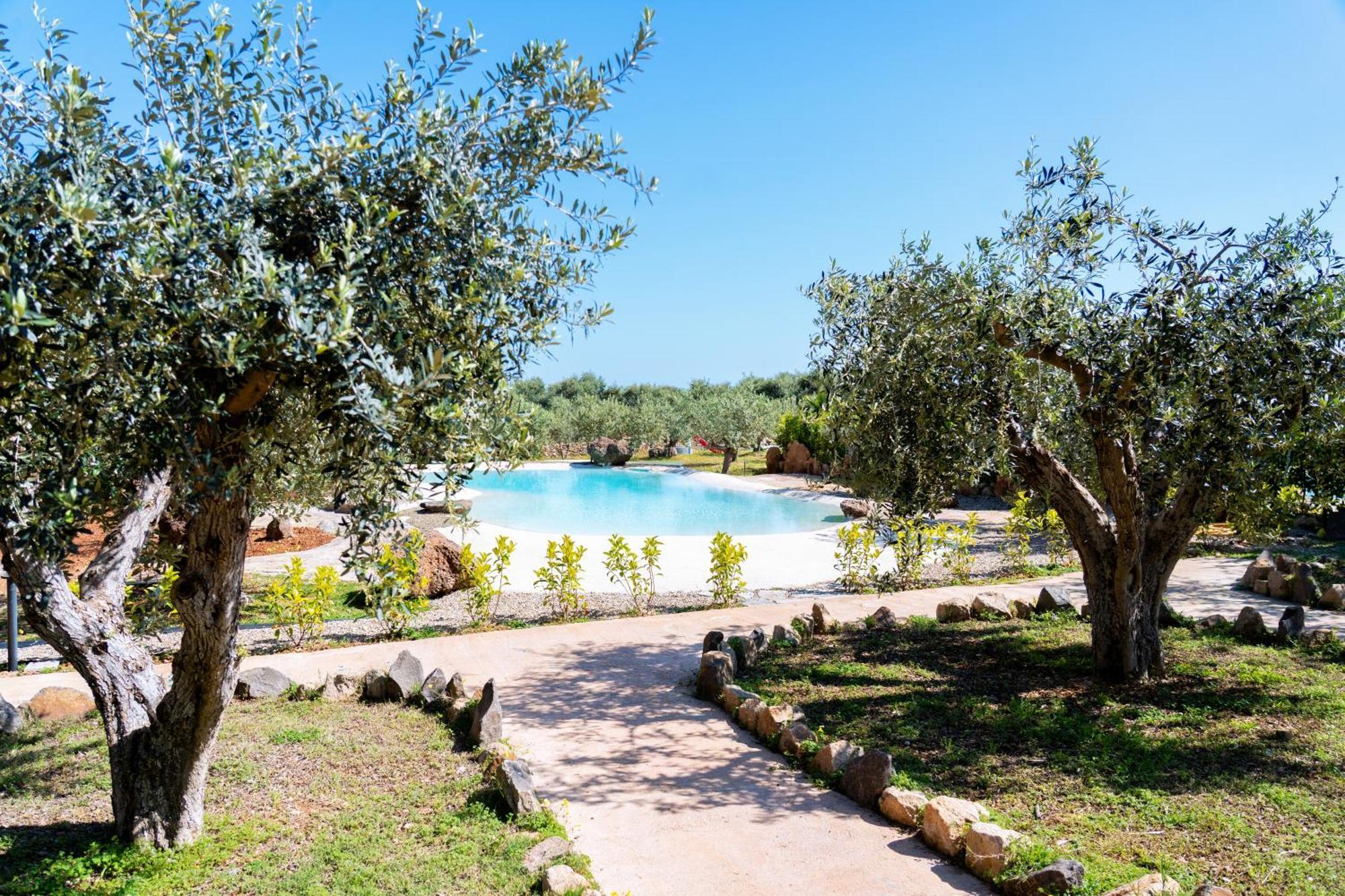 Orosei Re - Il Paradiso Degli Ulivi Con Piscina E Vista Mare Exterior photo